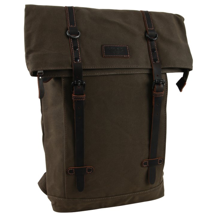 Troop London Backpack Canvas olive