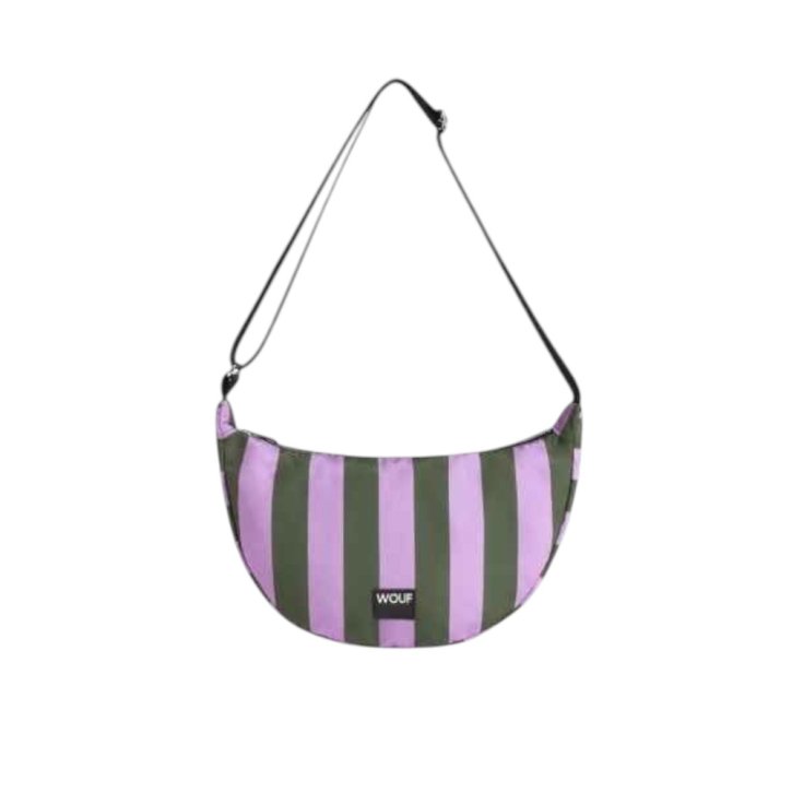 WOUF NIZA half moon crossbody bag