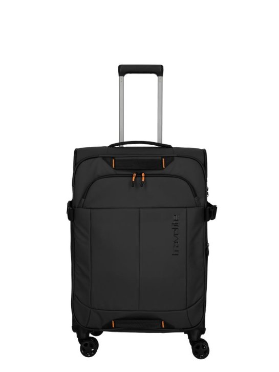 Travelite BRIIZE 4w M Trolley schwarz