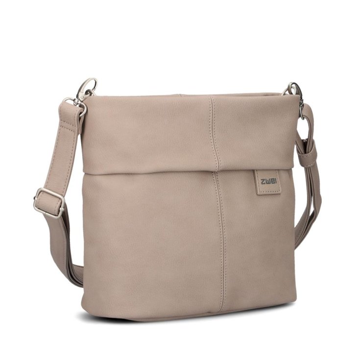 ZWEI Mademoiselle M8 Schultertasche nubuk-cappuccino