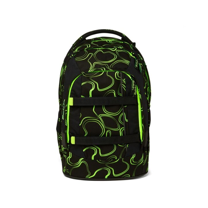 Satch Pack Schulrucksack green supreme