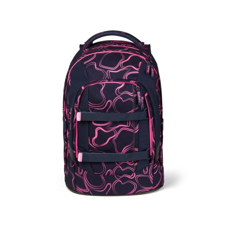 Satch Pack Schulrucksack pink supreme