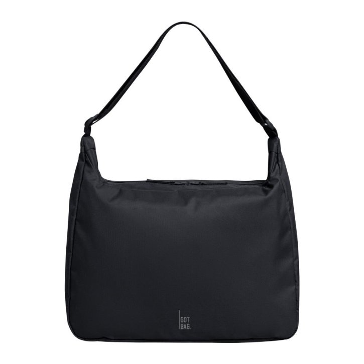 GOTBAG. Square Bag large monochrome black