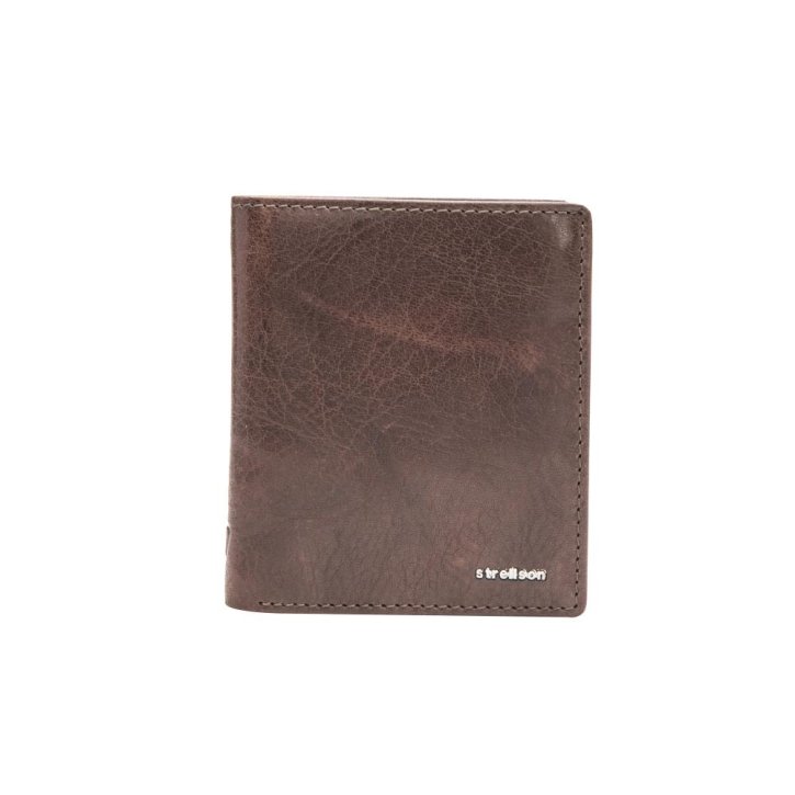 Strellson Billfold Q6 Jefferson reno dark brown