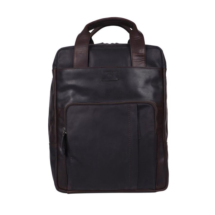 Strellson brick lane Josh backpack lvz dark brown