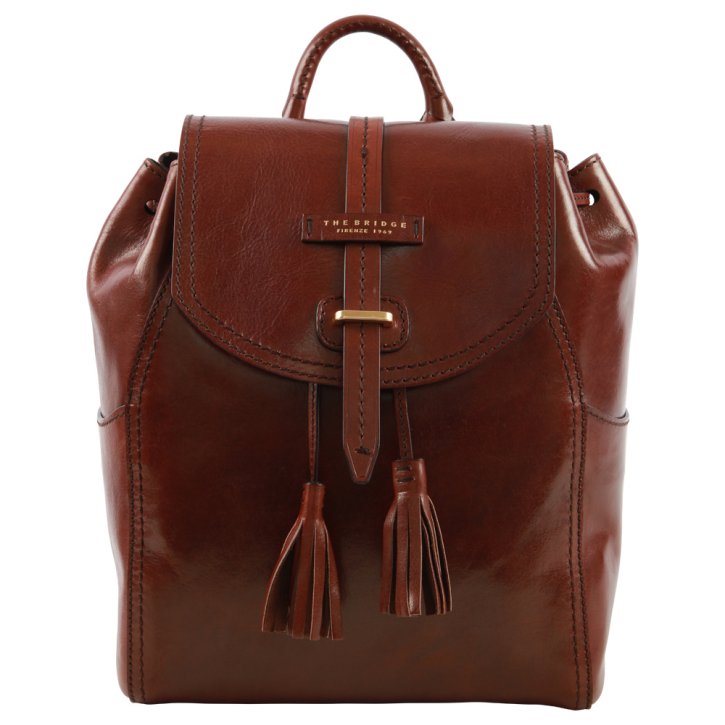 the bridge Rucksack braun