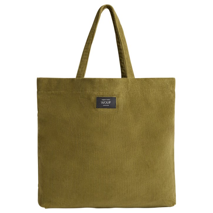 WOUF OLIVE tote bag