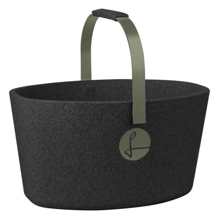 LIEBLINGSKORB LIEBLINGSKORB basic deep black/olive