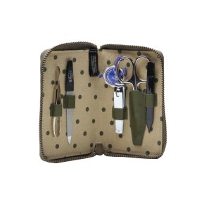 ESQUIRE RV Manikür-Etui olive