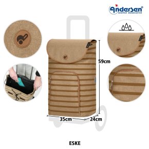 Andersen Alu Star Shopper Eske braun