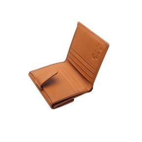 ESQUIRE Damenbörse PERU cognac RFID