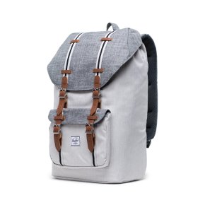 HERSCHEL LITTLE AMERICA CLASSIC Rucksack raven crosshatch/vapor crosshatch