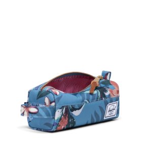 HERSCHEL SETTLEMENT Stiftemäppchen summer floral heaven blue