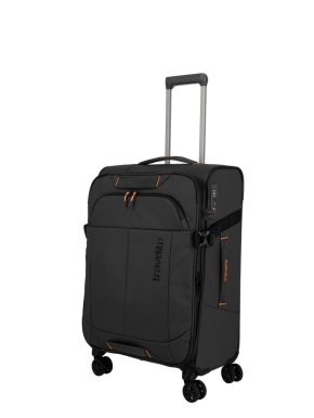 Travelite BRIIZE 4w M Trolley schwarz