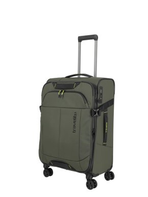 Travelite BRIIZE 4w M Trolley khaki