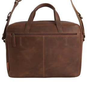  KYLE Aktentasche vintage tan