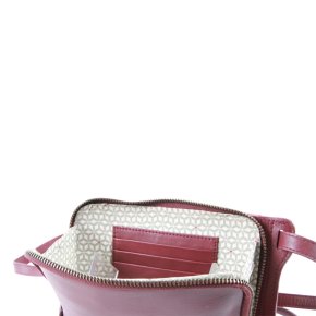 Aunts & Uncles TULIP phone bag crimson red