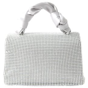 Guess Lua Top Handle Handtasche XS silver