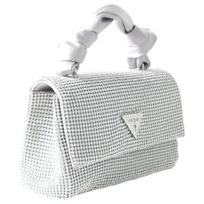 Guess Lua Top Handle Handtasche XS silver