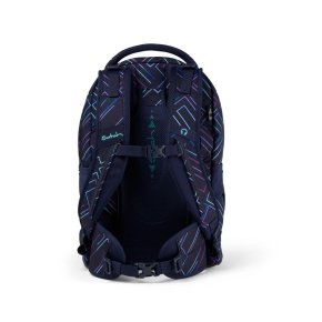 Satch Pack Schulrucksack purple laser