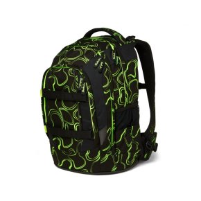 Satch Pack Schulrucksack green supreme