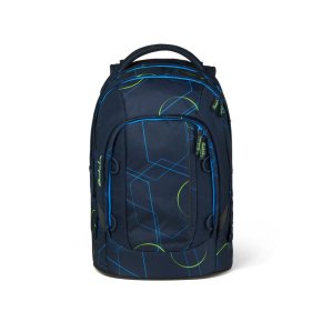 Satch Pack Schulrucksack blue tech