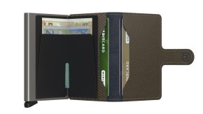 Secrid Miniwallet Carbon khaki