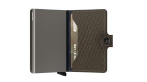 Secrid Miniwallet Carbon khaki