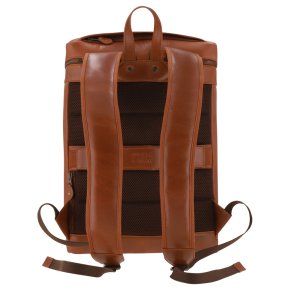 BUCKLE & SEAM Siwa Rucksack cognac/dots