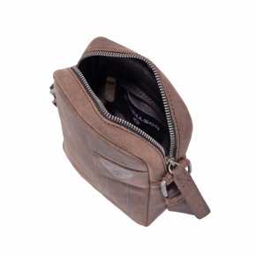 Strellson Richmond Clint shoulder bag darkbrown