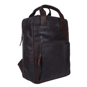 Strellson brick lane Josh backpack lvz dark brown