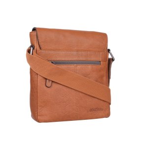 Strellson hyde park jeremy shoulderbag xsvf cognac