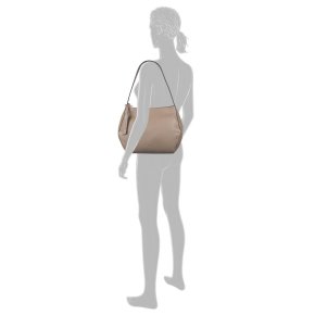 Tom Tailor TOM TAILOR BERIT hobo bag M  taupe