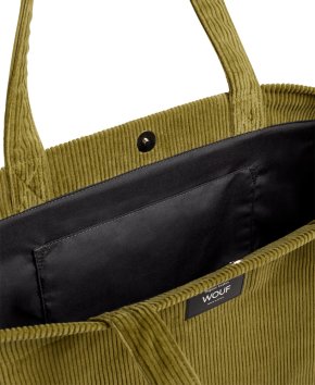 WOUF OLIVE tote bag