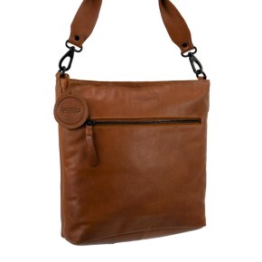 Saccoo Foggia Schultertasche cognac