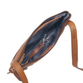 Saccoo INDIOS S Handtasche cognac